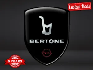 Bertone Silikonembleme Auto Professionell Anpassbar Robust